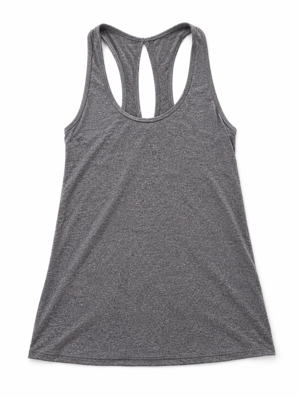 Marika Gray Racerback Tank - Heathered Gray
